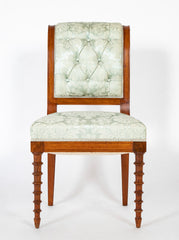 A Pair of French Mahogany Louis Philippe Side Chairs