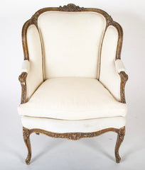 Louis XV Style Beechwood Armchairs