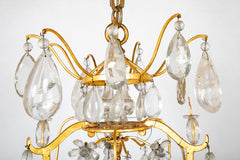 French Louis XV Hand Wrought Chandelier