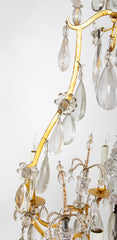 French Louis XV Hand Wrought Chandelier