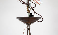 Large Spherical Chandelier in the Manner of Maison Bagues