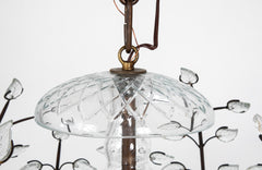 Large Spherical Chandelier in the Manner of Maison Bagues