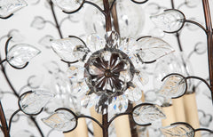 Large Spherical Chandelier in the Manner of Maison Bagues