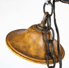 Charming Five Light French Tole Chandelier