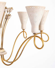 Mid-Century Chandelier by Paavo Tynell for Lightolier