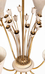 Mid-Century Chandelier by Paavo Tynell for Lightolier