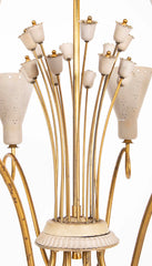 Mid-Century Chandelier by Paavo Tynell for Lightolier