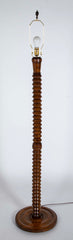 Charles Dudouyt style Turned Floor Lamp