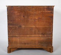 New England White Painted Blanket Chest