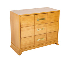 Tommi Parzinger for Charak Modern Bleached Mahogany Chest of Drawers