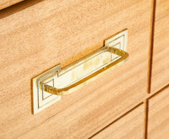Tommi Parzinger for Charak Modern Bleached Mahogany Chest of Drawers