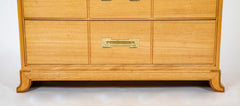 Tommi Parzinger for Charak Modern Bleached Mahogany Chest of Drawers