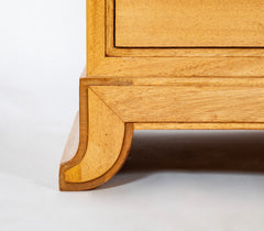 Tommi Parzinger for Charak Modern Bleached Mahogany Chest of Drawers