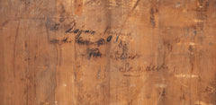 A Louis XVI White Painted Four Drawer Chest