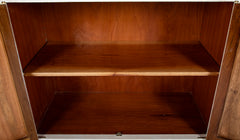 Pair of Two Door Parchment Cabinets in the Manner of Samuel Marx