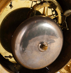 French Ormulu Mantel Clock Representing Aeneas