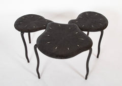 R & Y Agousti Three Part Shagreen Coffee Table