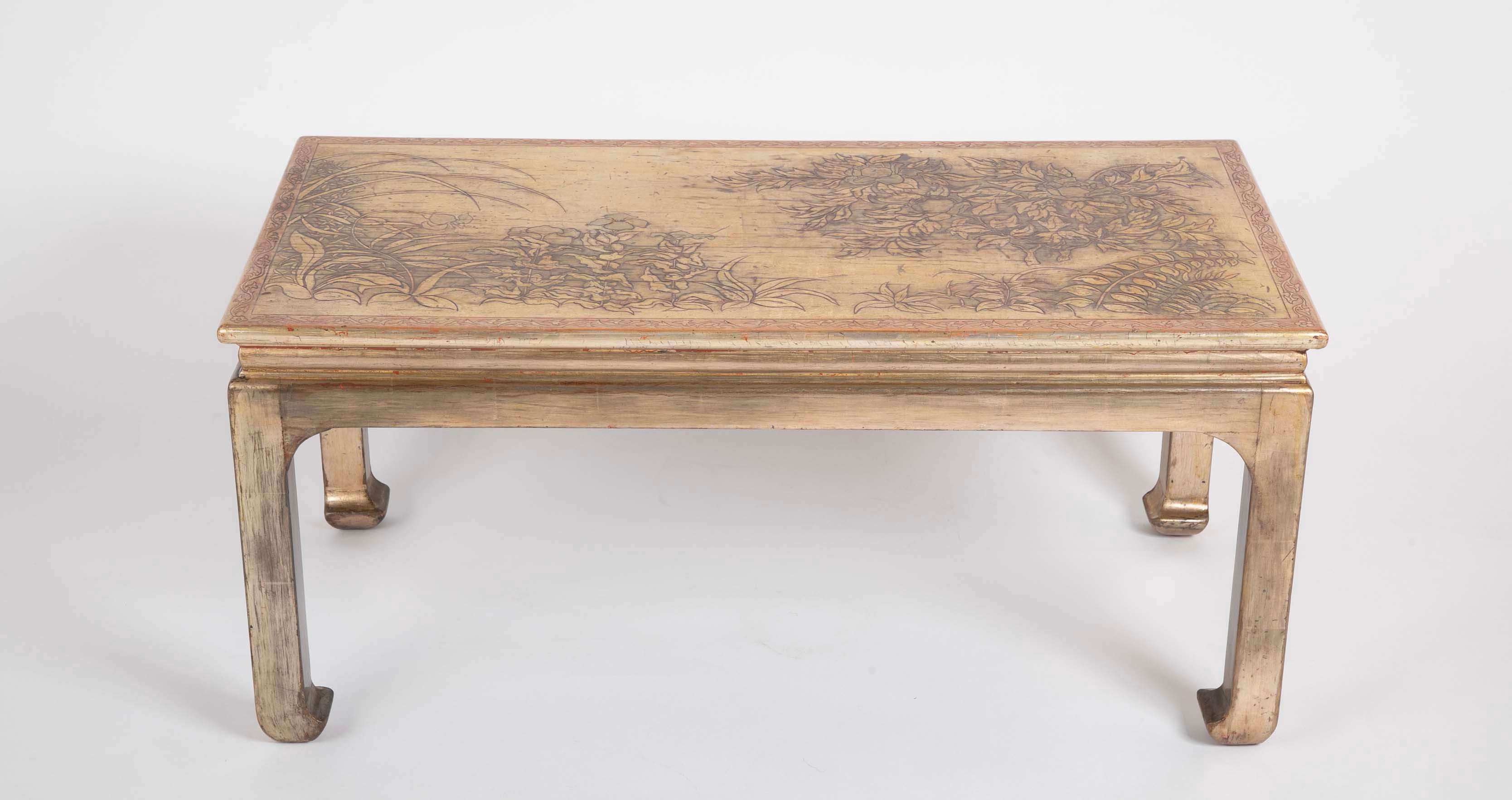 Richard Kuehne Low Asian Design Coffee Table