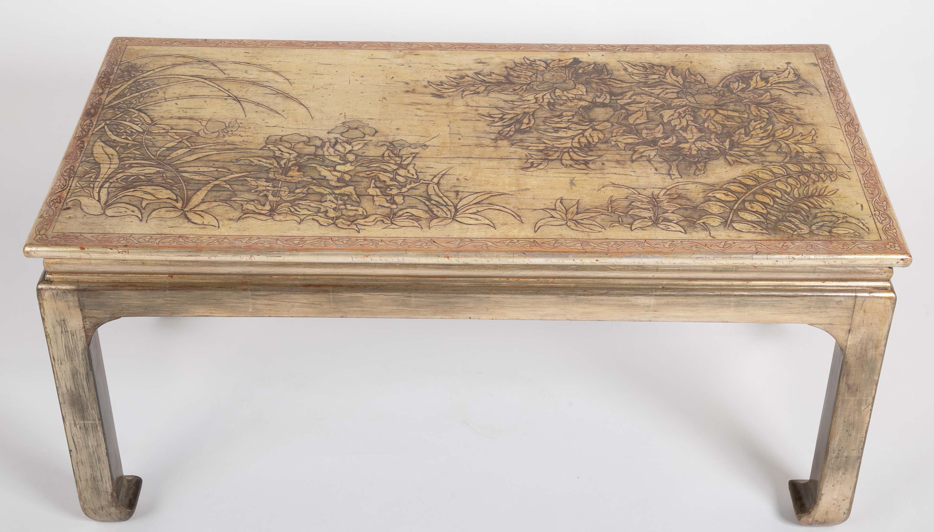 Richard Kuehne Low Asian Design Coffee Table