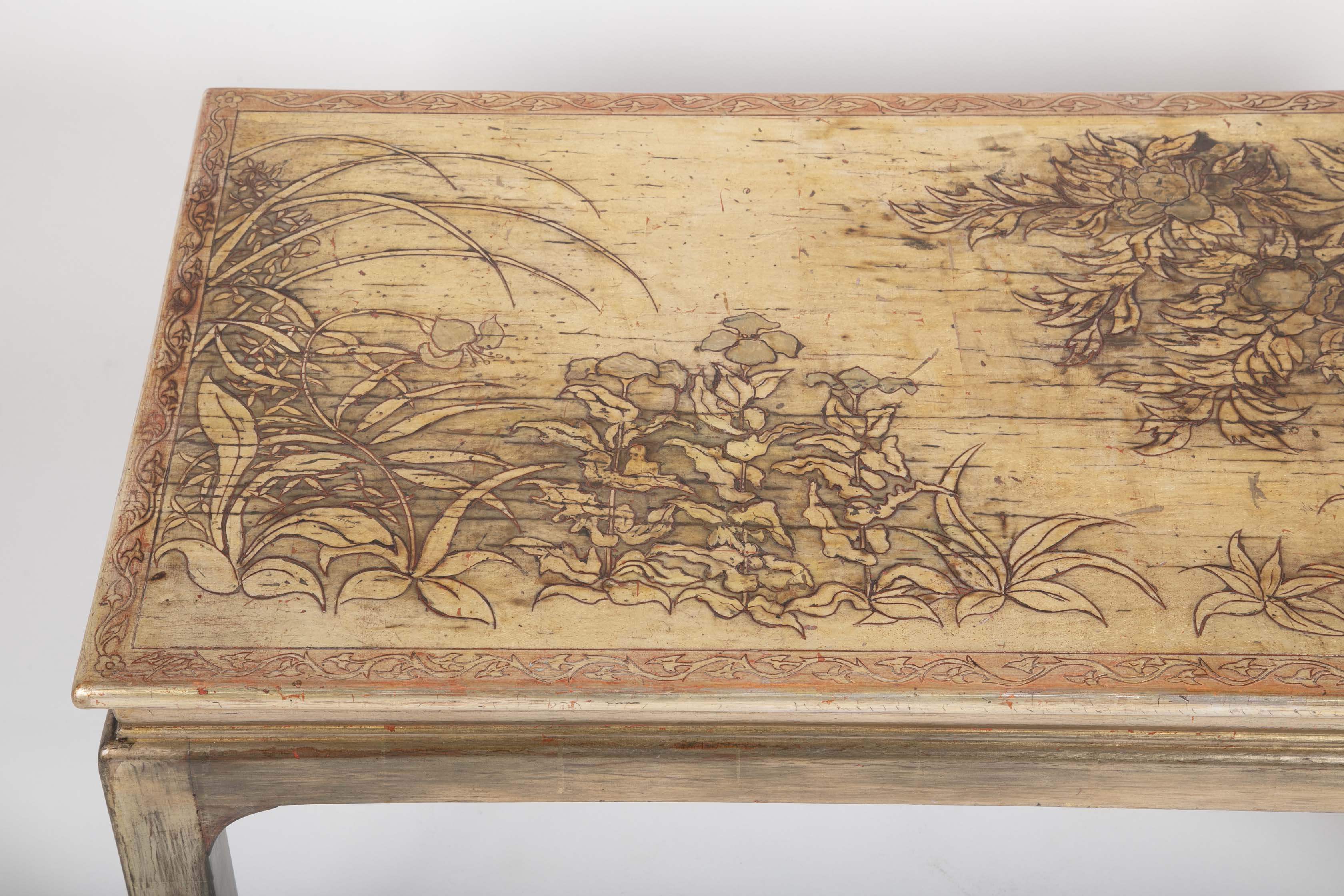 Richard Kuehne Low Asian Design Coffee Table