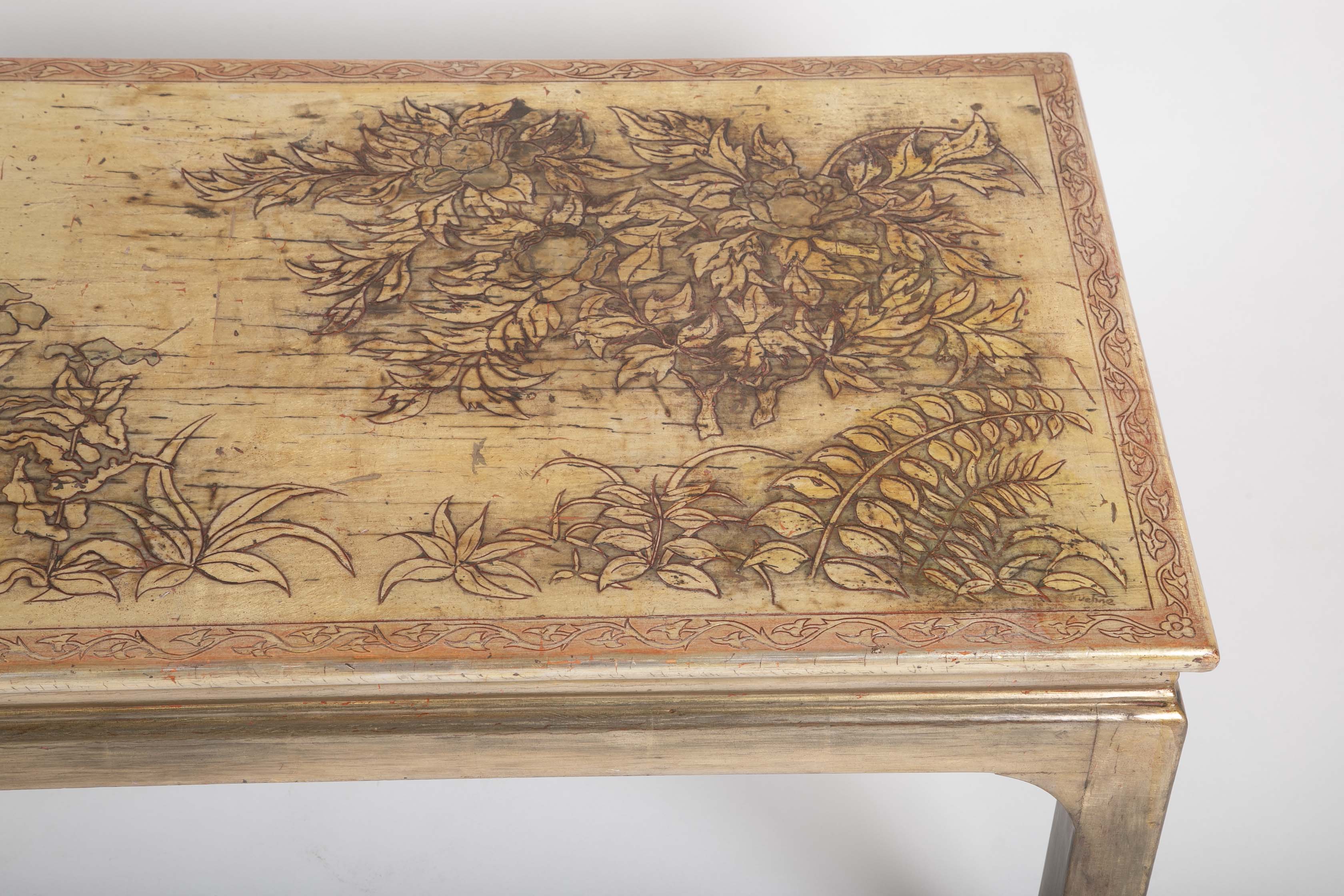 Richard Kuehne Low Asian Design Coffee Table