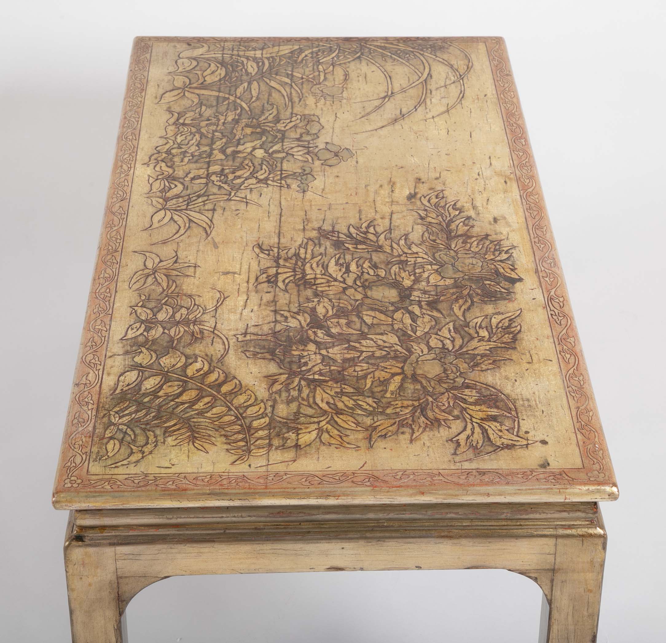 Richard Kuehne Low Asian Design Coffee Table