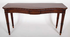Georgian Style Mahogany Console Table