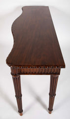 Georgian Style Mahogany Console Table
