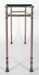Maison Jansen Glass Top Console Table