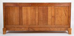 A French Sycamore Veneered Chest of Drawers Attributed to Andre Arbus
