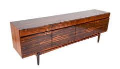 Ib Koford-Larsen Model FA 66 Rosewood Credenza for Faarup Mobelfabrik