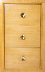 French School of Arbus Credenza in Light Wood with Adam & Eve Medallion