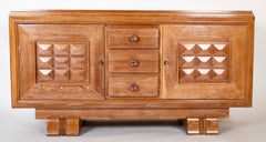 Cerused Oak Credenza Attributed to Charles Dudouyt