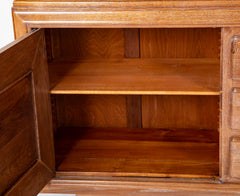 Cerused Oak Credenza Attributed to Charles Dudouyt