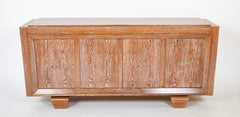 A Mid-Century French Cerused Oak Sideboard