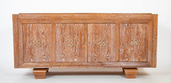 A Mid-Century French Cerused Oak Sideboard