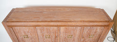 A Mid-Century French Cerused Oak Sideboard