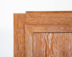 A Mid-Century French Cerused Oak Sideboard