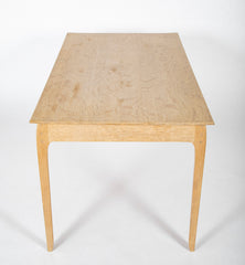 Kristian Frandsen "Peder" Two Drawer Solid Oak Desk with Chair