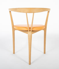 Kristian Frandsen "Peder" Two Drawer Solid Oak Desk with Chair