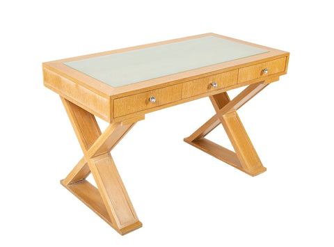 Vintage Drafting Table in Cerused Oak – Avery & Dash Collections