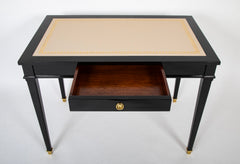 Leather Top Writing Table in the Manner of Jansen