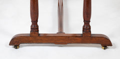 An English Regency Kidney Shaped Mahogany Desk