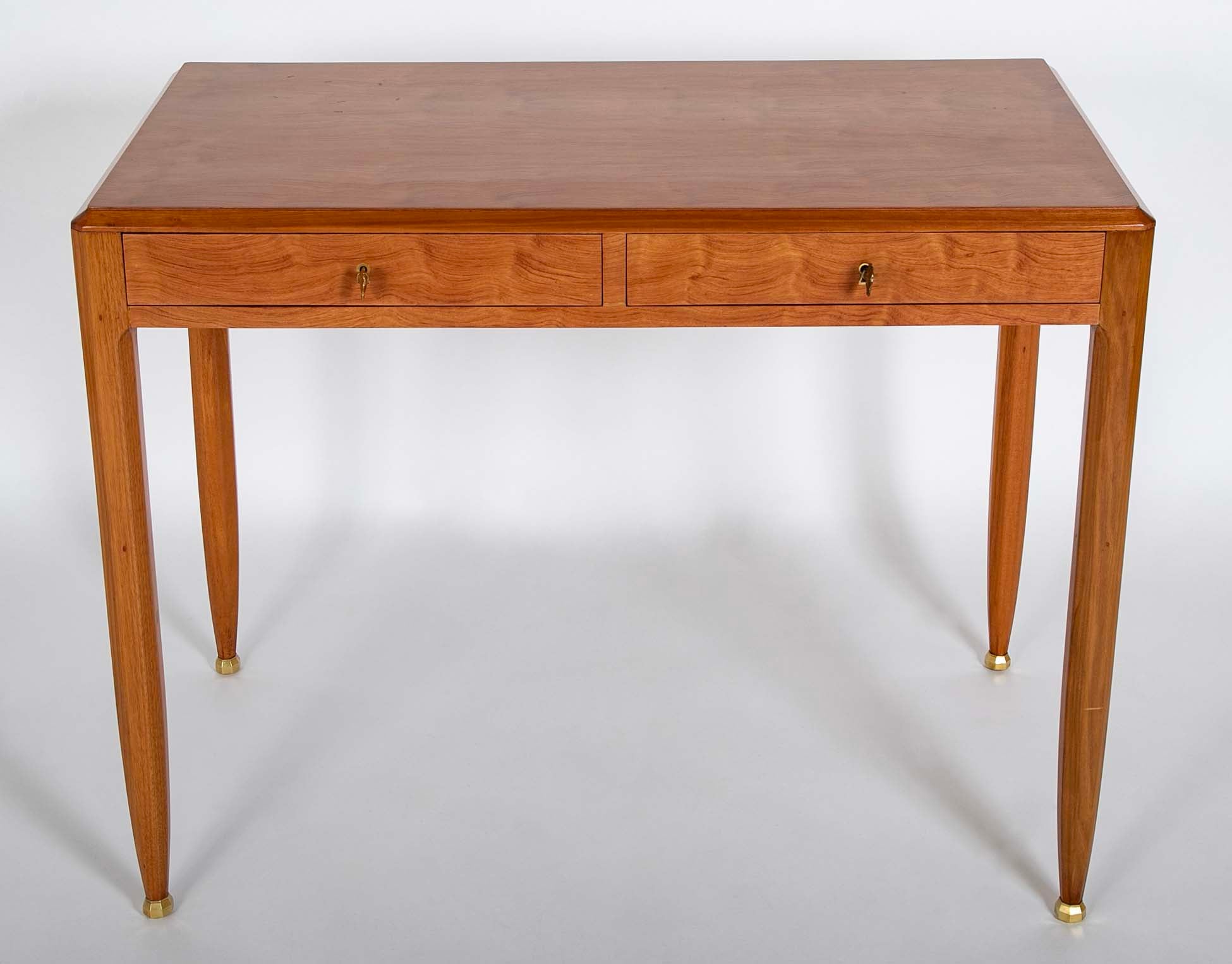 Two Drawer Desk by Rene Joubert  & Philipe Etiene Petit