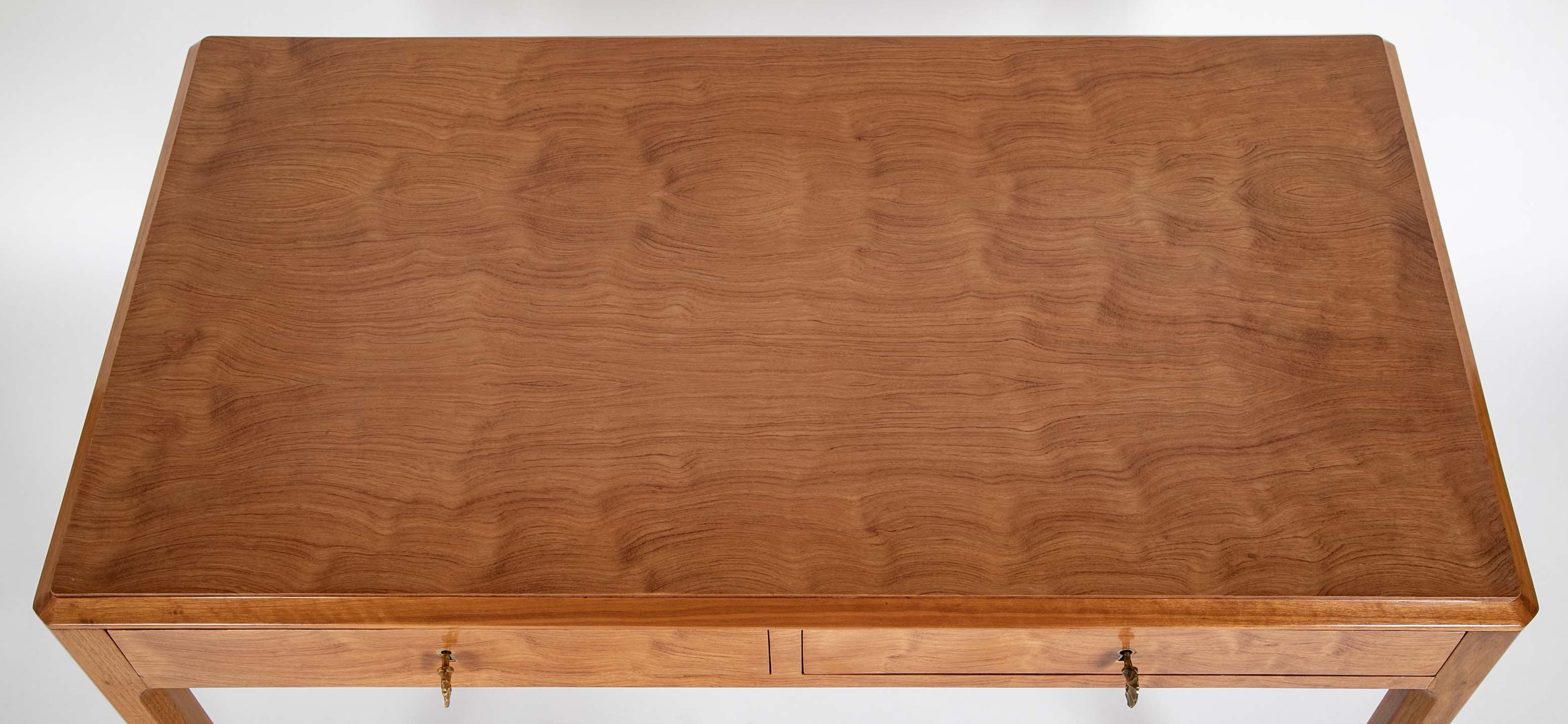 Two Drawer Desk by Rene Joubert  & Philipe Etiene Petit