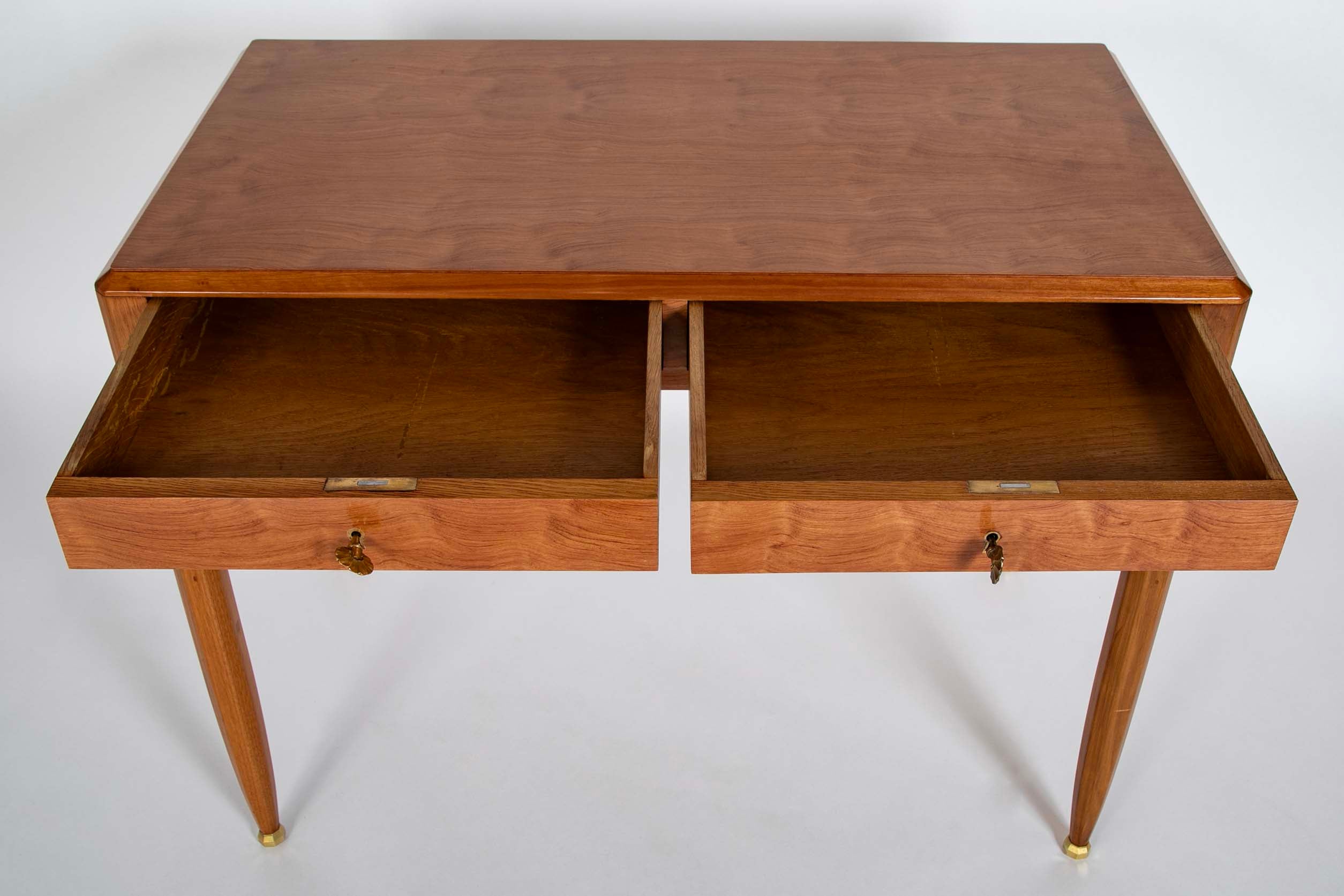 Two Drawer Desk by Rene Joubert  & Philipe Etiene Petit