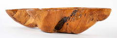 20th Century Sculpted Burl Wood Bowl