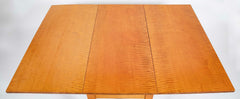 An American Federal Drop Leaf Tiger Maple Table