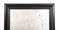 A Late 19th Century Dutch Ebonized Ripple Mirror