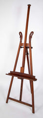 French Early 19th Century Carved & Molded Mahogany Easel